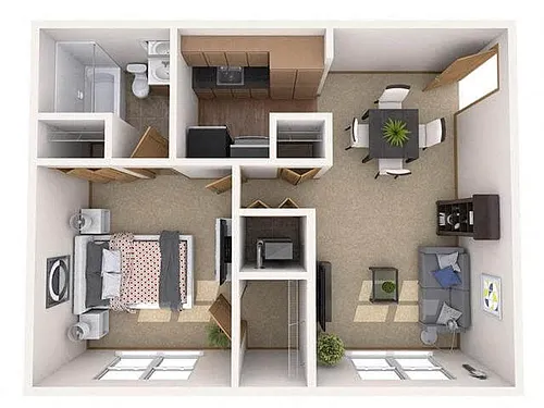 Floor plan Carlyle