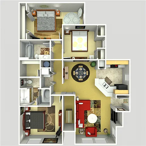 Floor plan St. Andrews