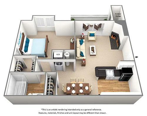 Floor plan Ashbrook Renovated