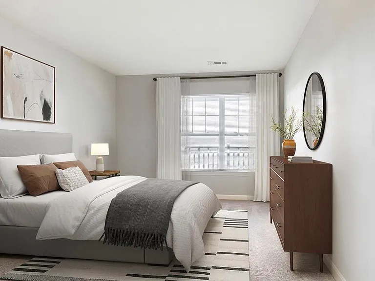 Renovated Package I bedroom with carpet