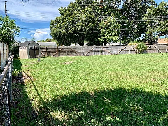 HUGE fenced backyard