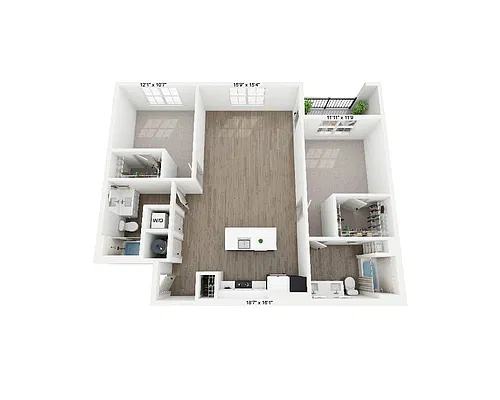Floor plan Solomon II