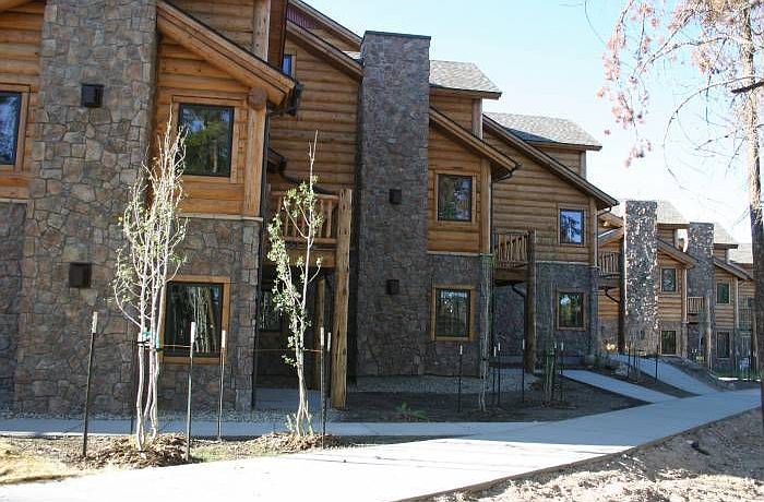 Log & Stone Exterior