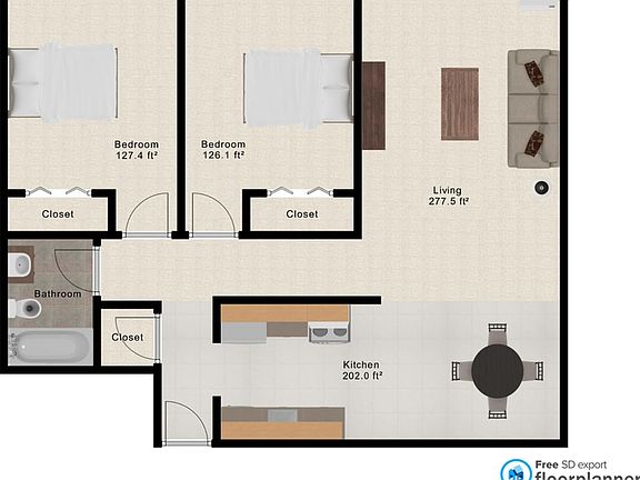 3rd image of 109 N Birch St #190