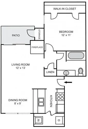 Floor plan Oakmont - A2