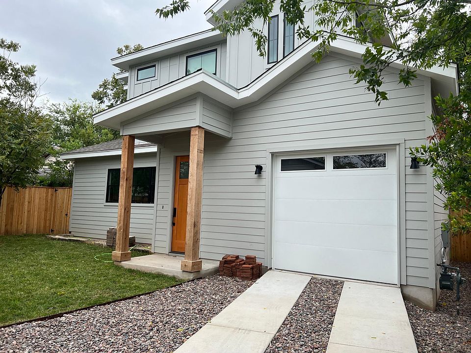 Back Unit, 1 car garage and enough parking for an additional car