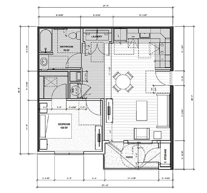 Floor plan 1 Bedroom