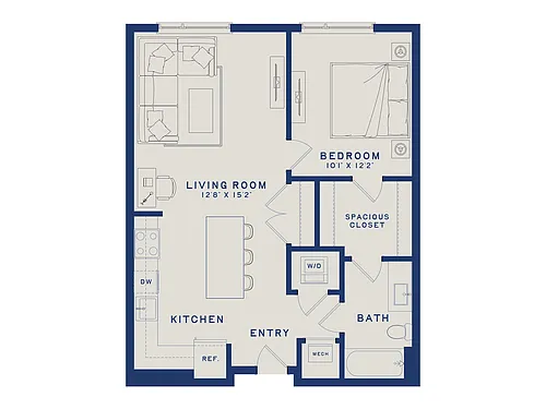 Floor plan A10