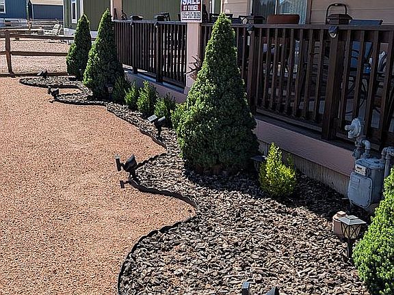 Low-maintenance yard