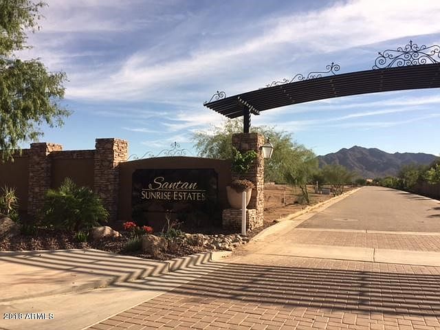Santan Sunrise Estates front entrance