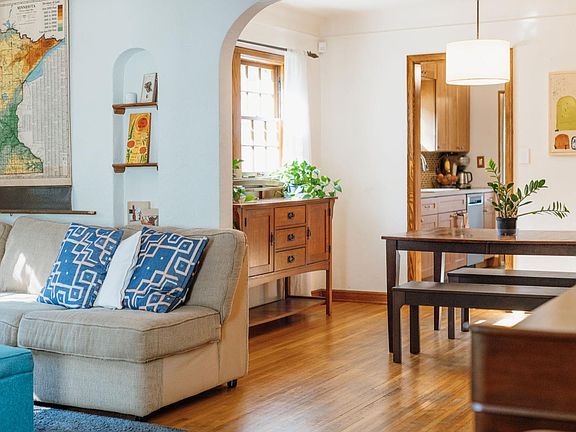 Living room into dining room (House Is Unfurnished)