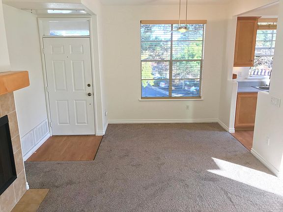 Living and dining room.