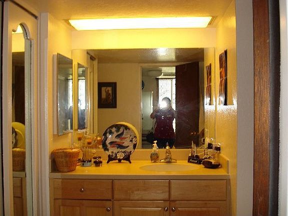 Bathroom w/new cabinet sink & toilet