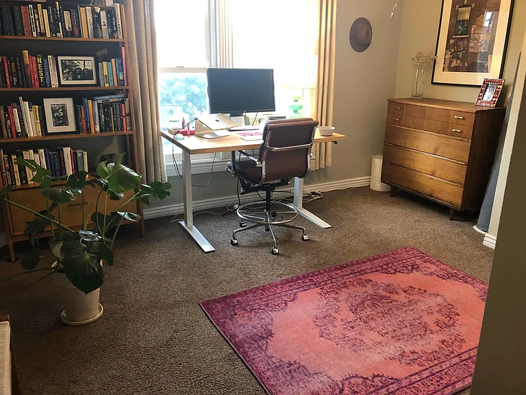 Bedroom #2. Currently configured as office - also works great as a bedroom.