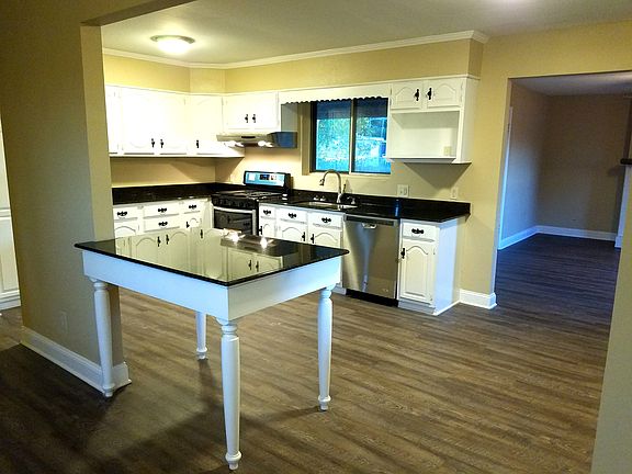 from dining to kitchen