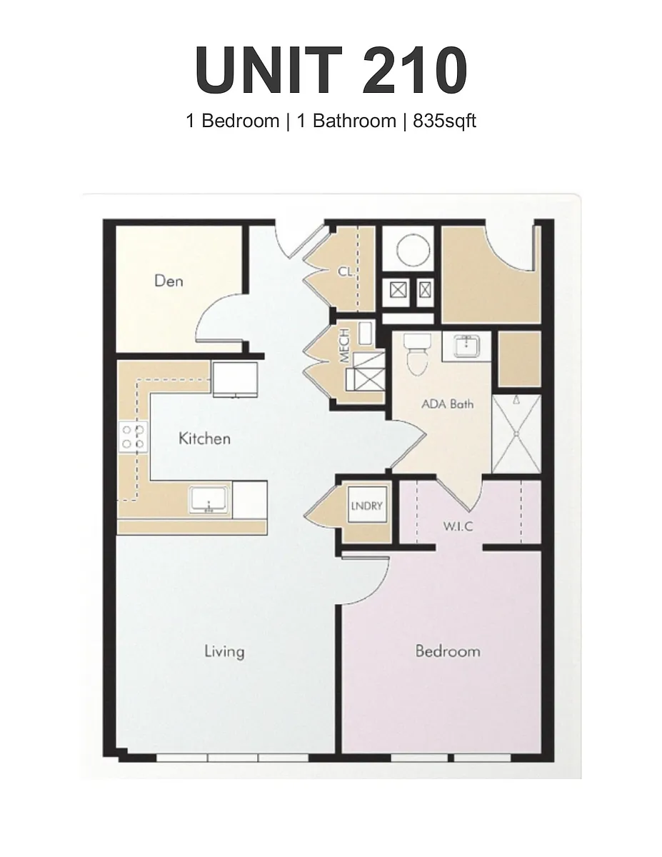 Floor plan 210