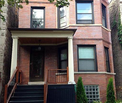 Apartment for rent is the top floor