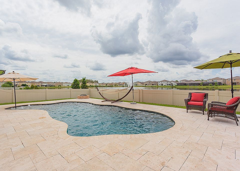 Pool, Pond, & Fountain View