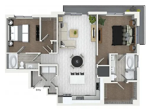 Floor plan B10