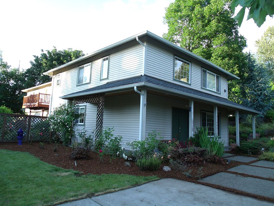 Large, private corner lot