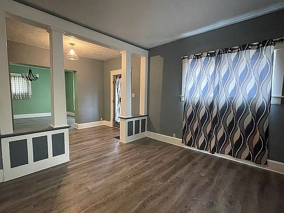 Living room to foyer