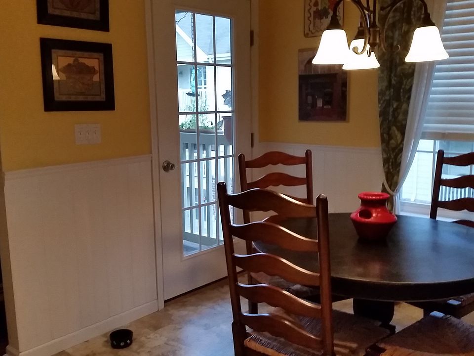 Kitchen with Doorway to Covered Porch