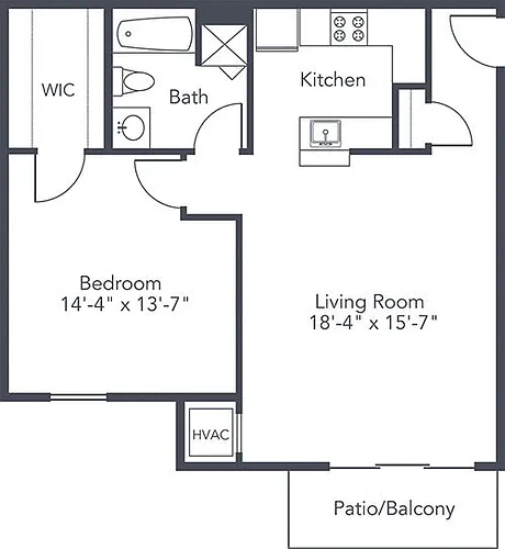 Floor plan Belmont