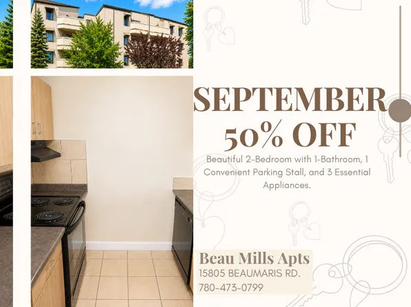 15805 Beaumaris Rd NW #1-Bedroom, Edmonton, AB T5X 5H1
