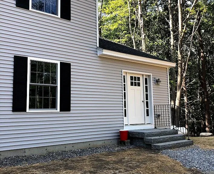 Exterior Front. More plants have been added since this pic was taken.