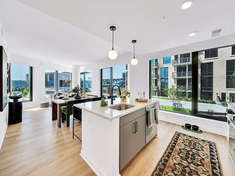 Spacious layouts with open-concept and large windows to bring in natural light.