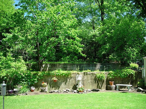 2 Tiers in Back Yard