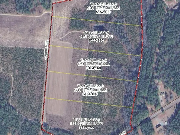 1711 Currie Mill Rd Tract 3, Jackson Springs, NC 27281