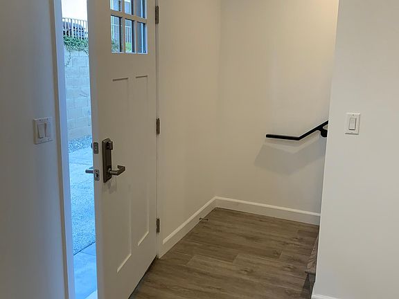 Entrance to the unit