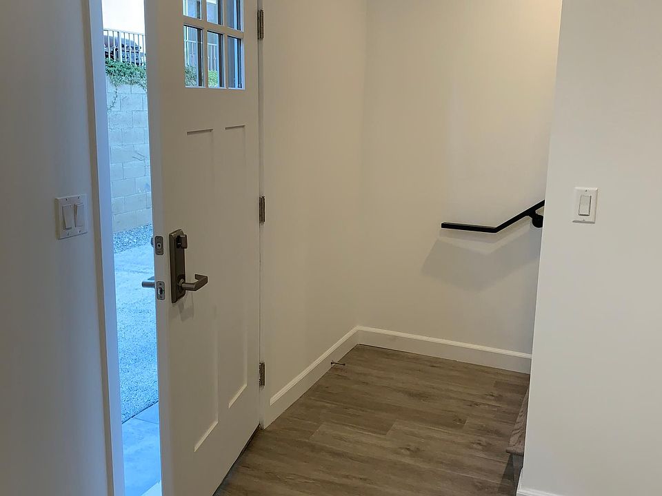 Entrance to the unit