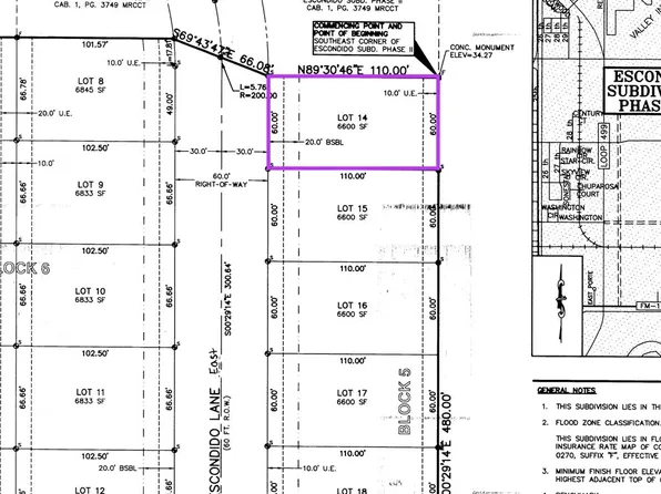 0 Escondido Ln E, Harlingen, TX 78550