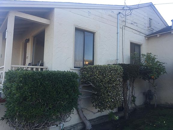 Side view of property