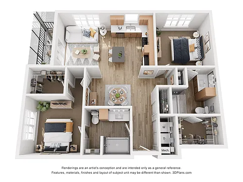 Floor plan The Feuer II