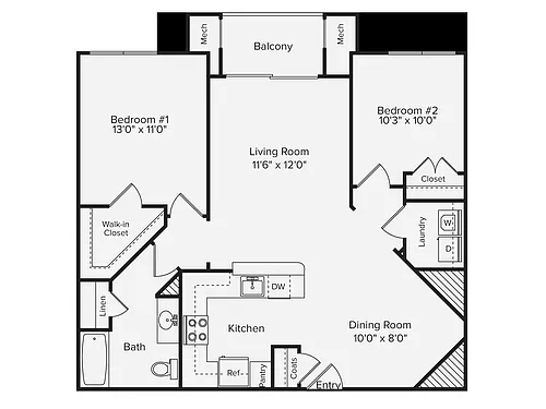 Floor plan B1P