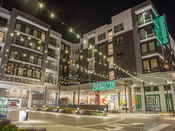 Live. Work. Play. Our stylish community features a full-service organic Sprouts Farmers Market, juice bar, nail salon & restaurant all on-site