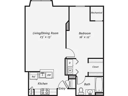 Floor plan A6
