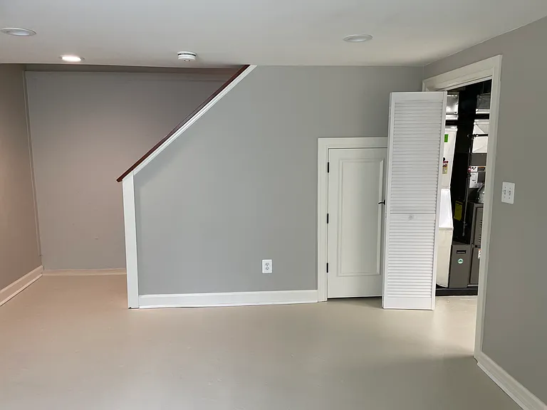 Finished basement - great for recreation, family or office space.
