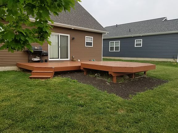 Deck overlooking Pond
