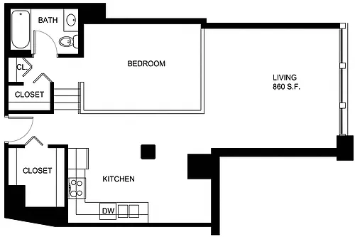 Floor plan Studio-P S11