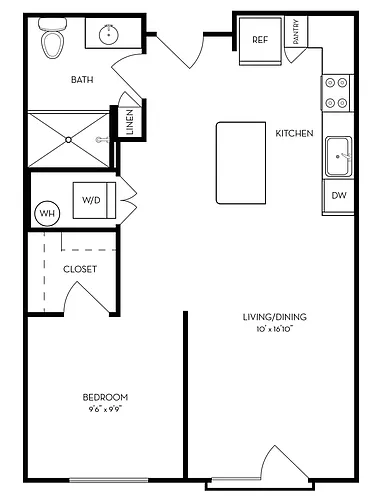Floor plan Thompson Peak