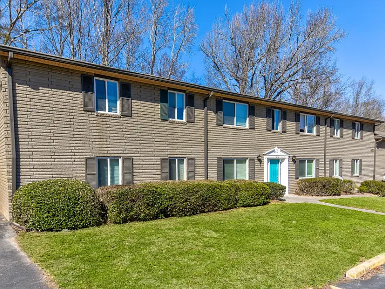 Exterior of the right side of our property