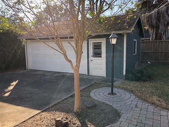 Existing 2 car garage will remain. It's in pretty good condition.