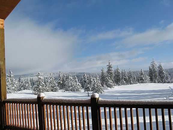 Porch view to the east