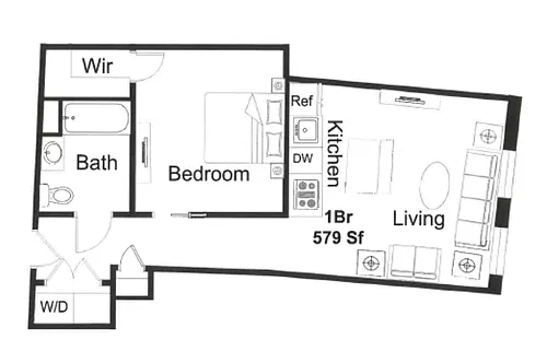 Floor plan 307N