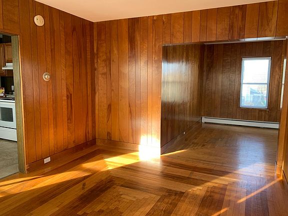 Dining room looking into living room