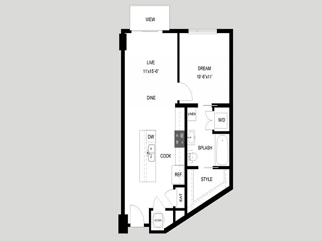 Floor plan The Bremond